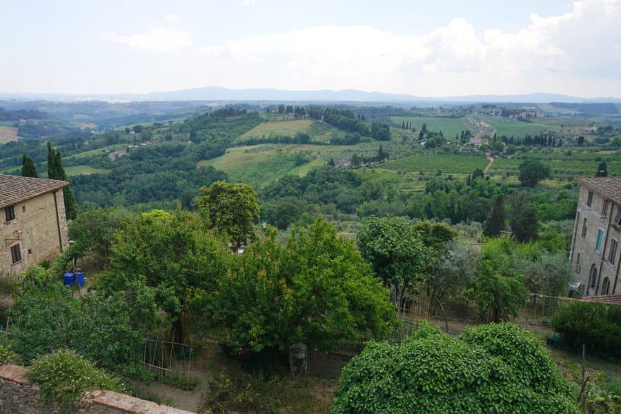 san-gimignano-italy-11 Family travel tips to visiting San Gimignano Italy Shopping, Tourist Info, Photos Tuscan Hillside Landscape