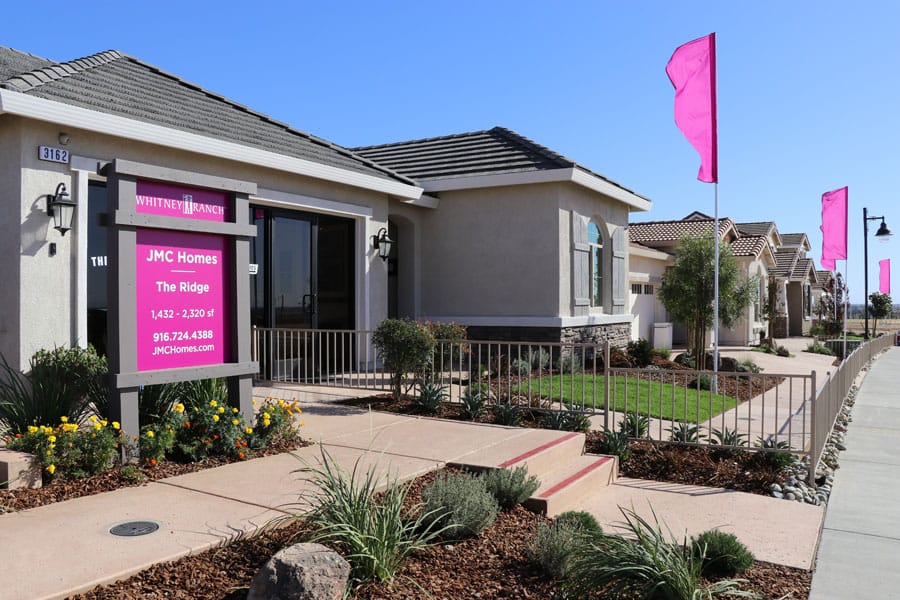 Model Homes at Whitney Ranch New Home Community in Rocklin, CA — The Ridge Grand Opening by JMC