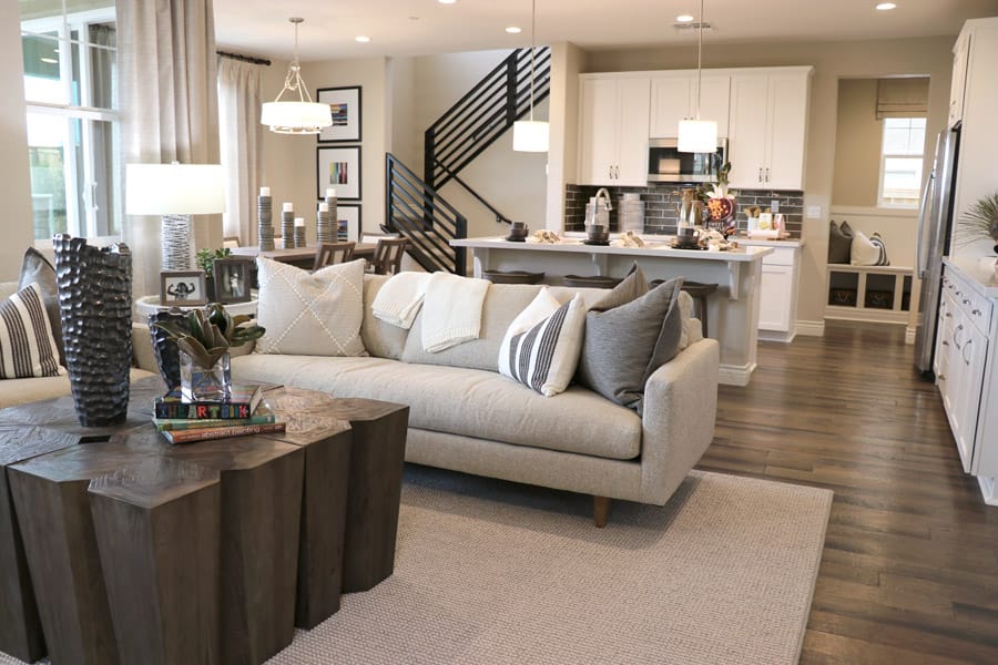 Tour new homes in Mountain House CA — Inspirato model homes in Cordes Village. Benton Floor Plan