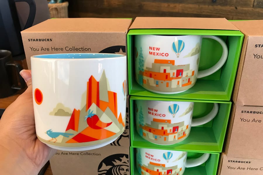 New Mexico to Colorado Family Road Trip in the 2017 Nissan Rogue Sport You Are Here Starbucks Mug