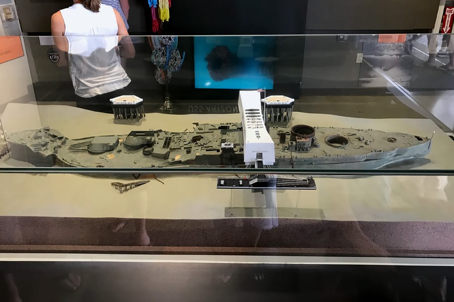 5 tips for visiting Pearl Harbor in Oahu Hawaii and USS Arizona Memorial walk-through.