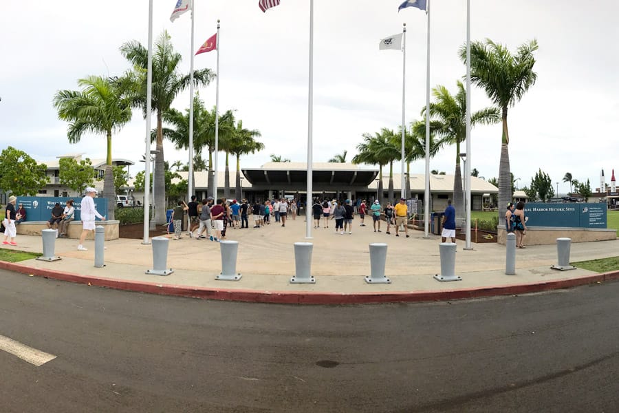 5 tips for visiting Pearl Harbor in Oahu Hawaii and USS Arizona Memorial walk-through.