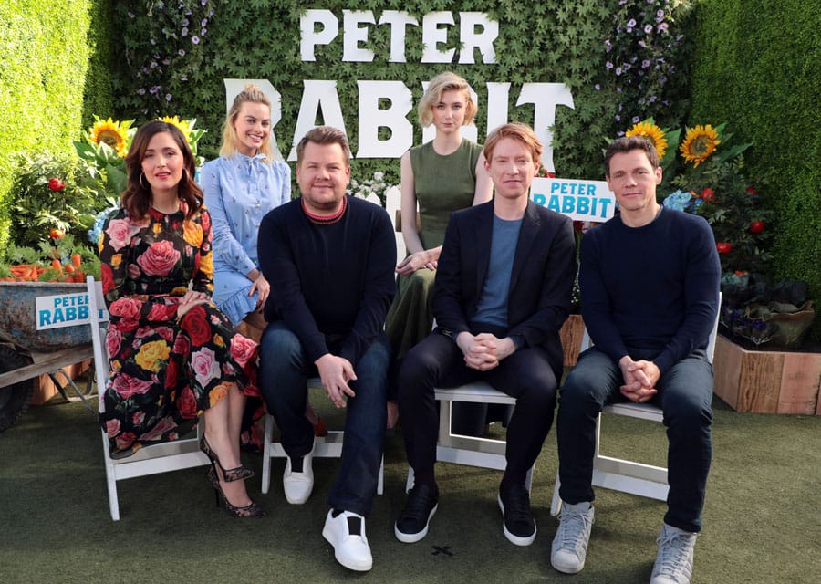Peter Rabbit Press Conference in Hollywood with Sony Pictures and Cast Interview