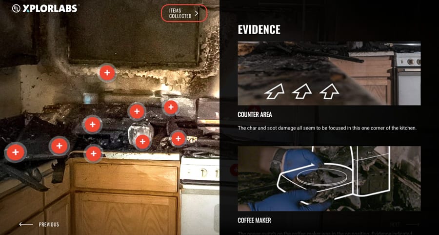 UL Xplorlabs Fire Forensics: Claims and Evidence science STEM classroom or homeschool unit / lesson plan