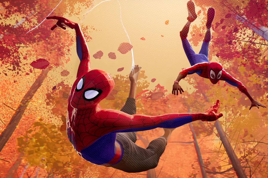 Spider-Man: Into the Spider-Verse Movie Review for Families. Peter Parker and Miles Morales