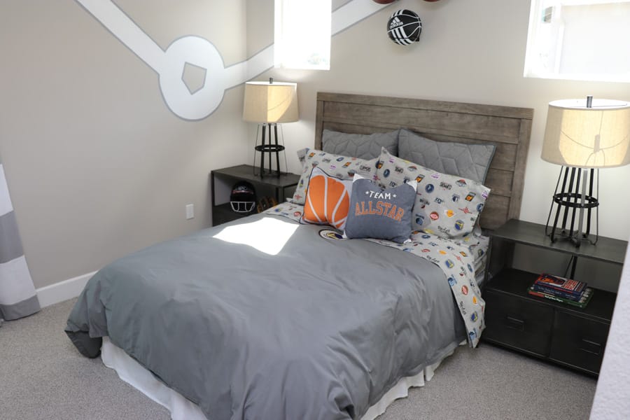 mountain-house-prescott-03 New houses in Mountain House CA — Model homes and interior design decor ideas in Prescott by Shea Homes sports boys bedroom