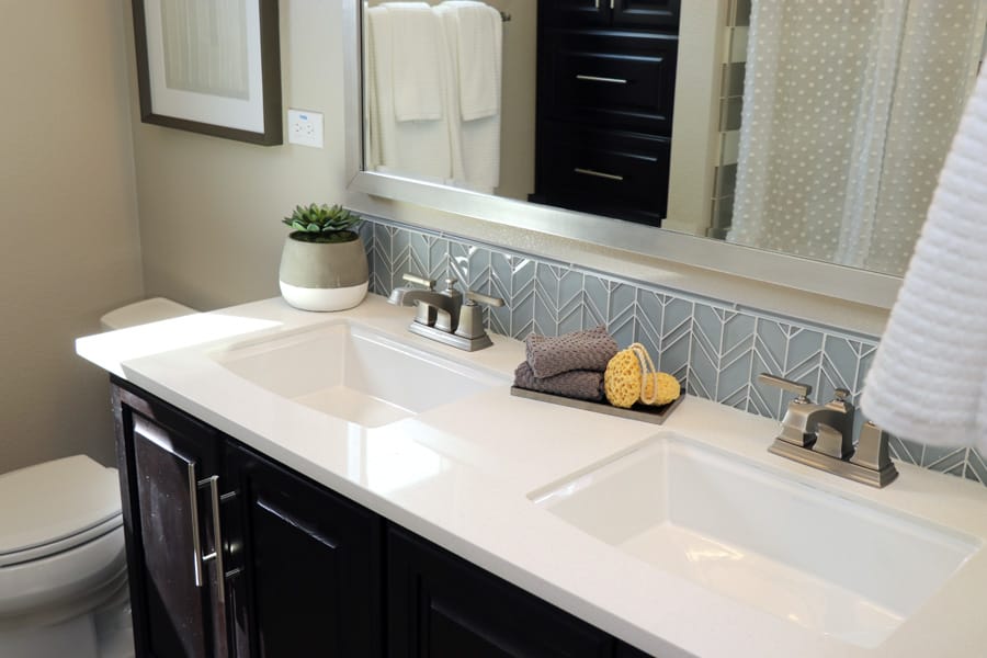 mountain-house-prescott-10 New houses in Mountain House CA — Model homes and interior design decor ideas in Prescott by Shea Homes bathroom tile