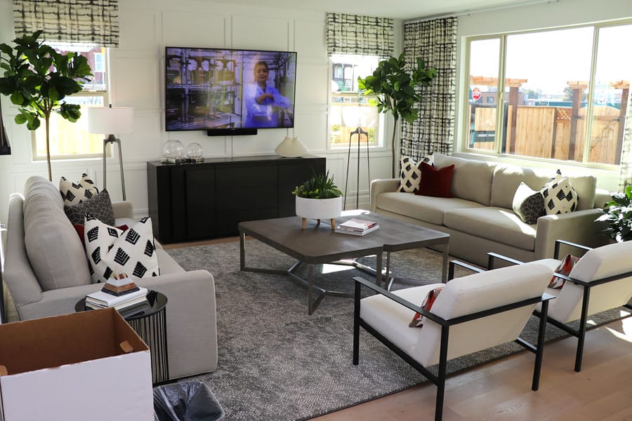 mountain-house-prescott-11 New houses in Mountain House CA — Model homes and interior design decor ideas in Prescott by Shea Homes living room