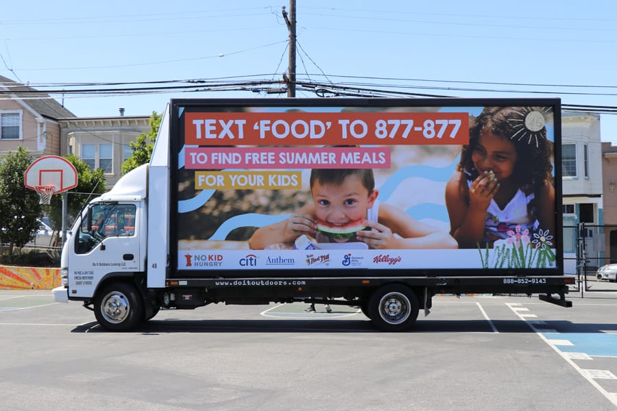 2019 No Kid Hungry Share Summer Event San Francisco Free Summer Meals for Kids