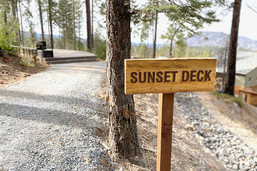 Rush Creek Lodge in Groveland, CA near Yosemite National Park Sunset Area Wellness