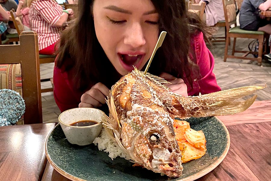 Walt Disney World Skipper Canteen Deep Fried Fish