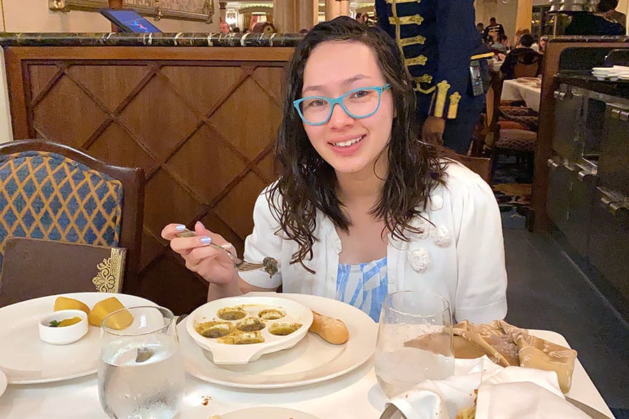Disney Dream Cruise Line Escargot