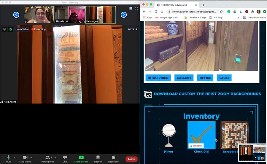 The Escape Game Remote Adventures Virtual Escape Room The Heist Review