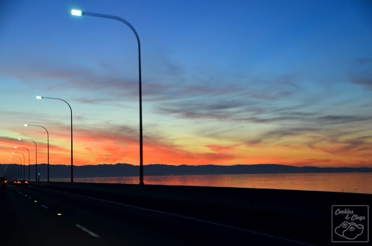 San Mateo Hayward Bridge Sunset Photography