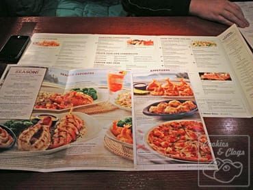 Red Lobster New Restaurant Menu