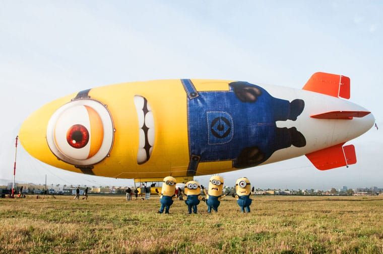 Despicable Me 2 Despicablimp w/ Minions