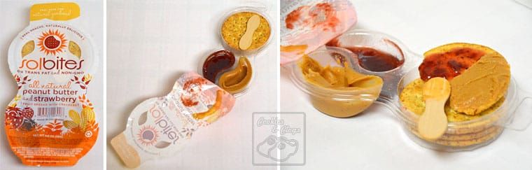 SolBites Healthy Kids Snacks Peanut Butter Strawberry