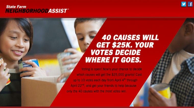 State Farm Neighborhood Assist Program 2013