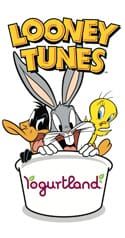 Yogurtland 2013 Summer Yogurt Promotion - Looney Tunes Flavors, Items, Cups, Spoons
