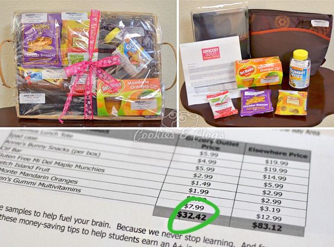 Grocery Outlet 2013 Back to School Fall Savings Gift Basket