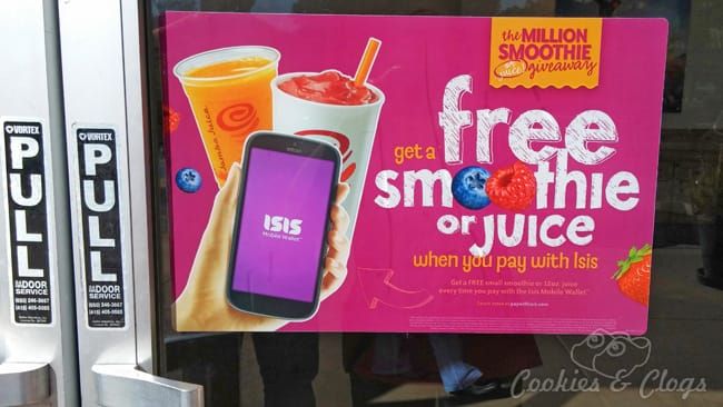 ISIS Mobile Wallet App on Verizon, AT&T, and T-Mobile for NFC Phones with a Secure Element on its SIM card.