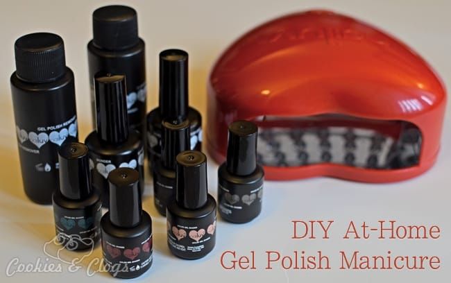 DIY At-Home Gel Polish Manicure - tutorial using Nailuv kit and LED light #nailart