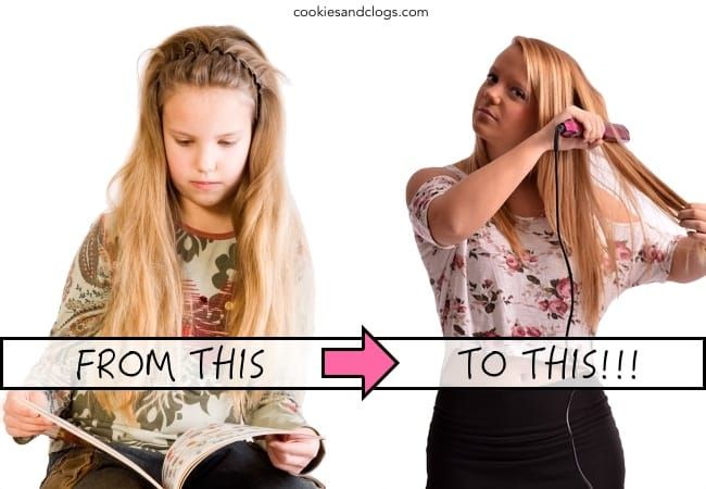 Adolescence / Puberty - Change from child to teenager comparison and its affect on parents.
