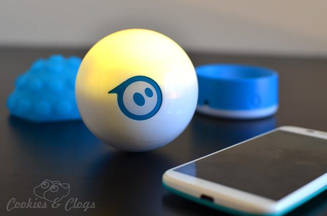 Sphero robotic ball controlled by smartphone or tablet
