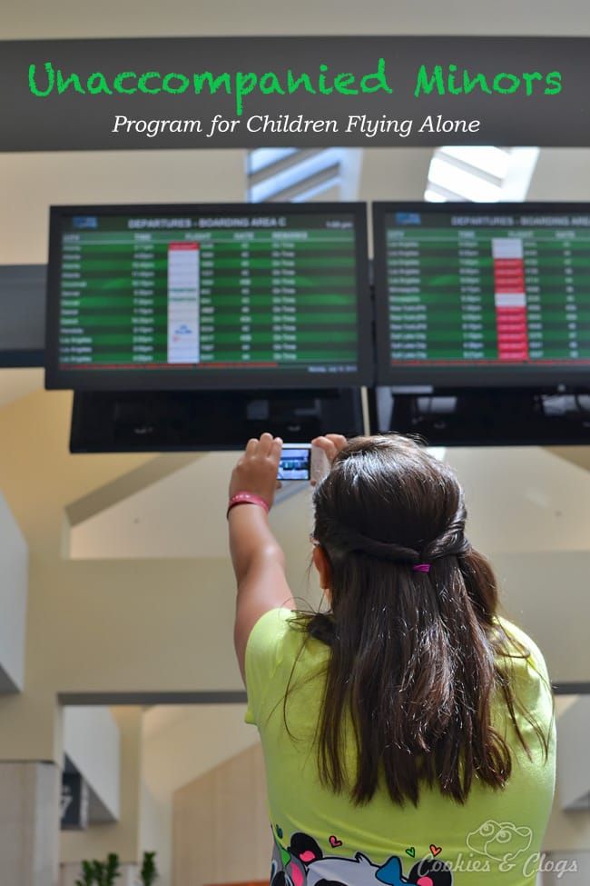 Understanding and How to Use the Unaccompanied Minors Program for Children Flying Alone #travel #kids