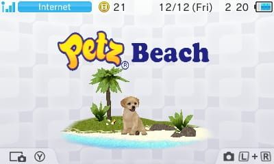Petz Beach Nintendo 3DS Video Game Review