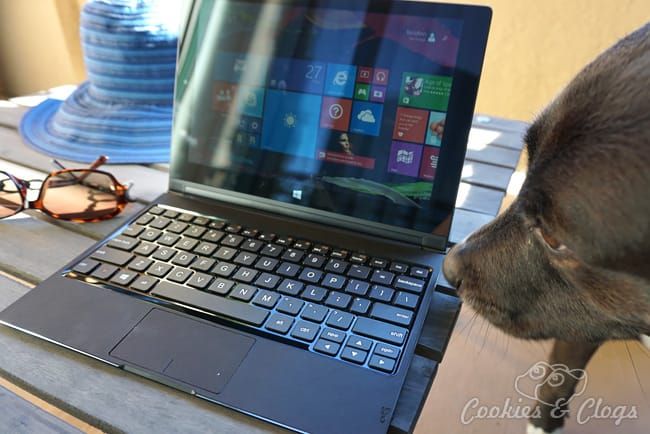 Technology | Mobile Devices | The Lenovo Yoga Tablet is great for on the go or at home. With a built-in kickstand and a light