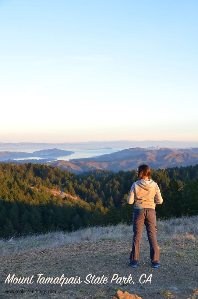 California | Nature | Photography | The view at sunset from Mount Tamalpais State Park, supported by the San Francisco Califo