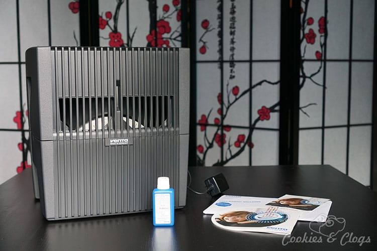 Home | Health | The Venta Airwasher is an air purifier and humidifier in one. The unit only uses water and has no need for fi