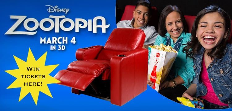 Movies | Animation | See Disney's Zootopia in Dolby Cinema at AMC Prime opening week with reclining seats, stunning and vivid
