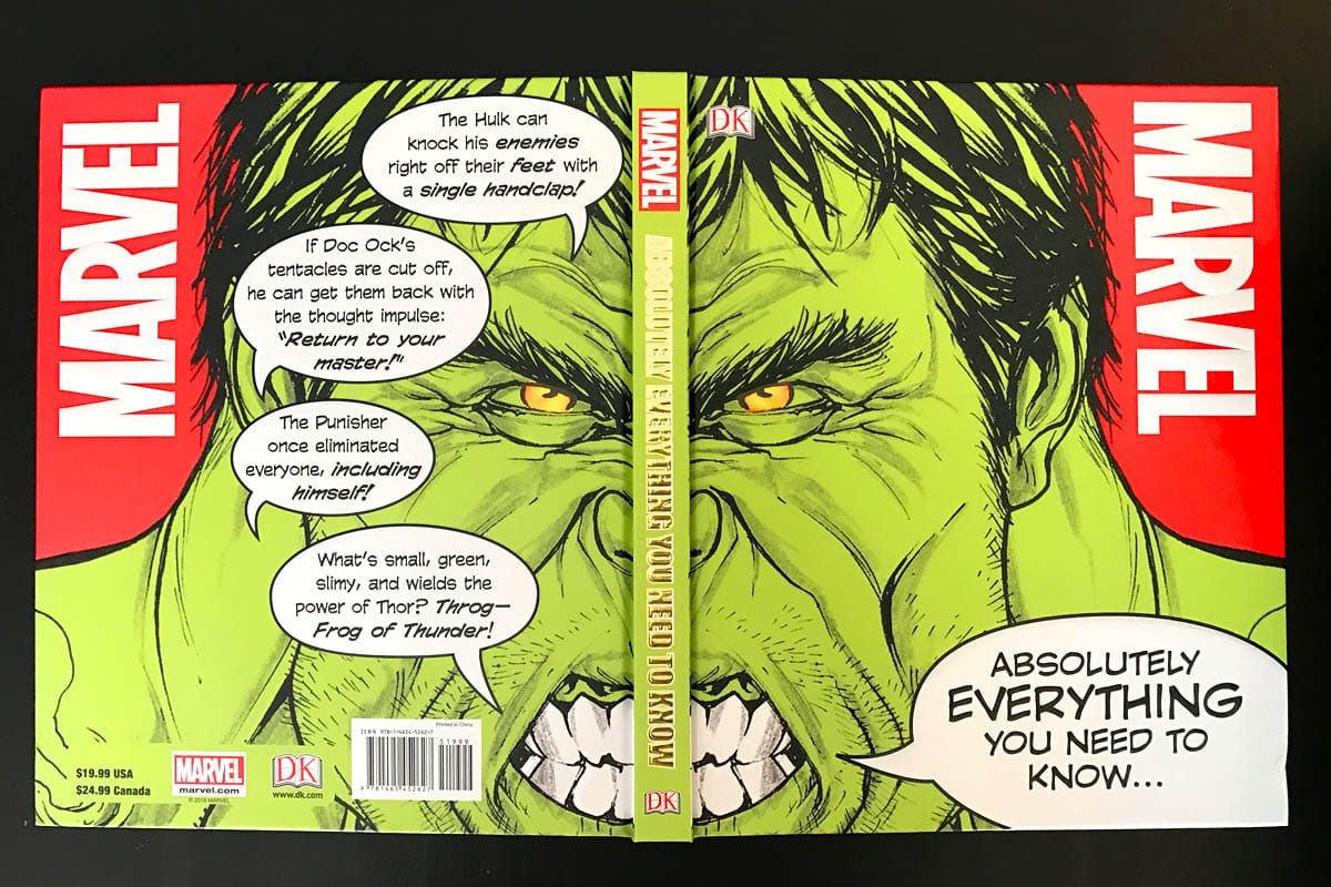 Cookies & Clogs | Comics | Marvel Absolutely Everything You Need to Know from Adam Bray and DK is a new beginner encyclopedia