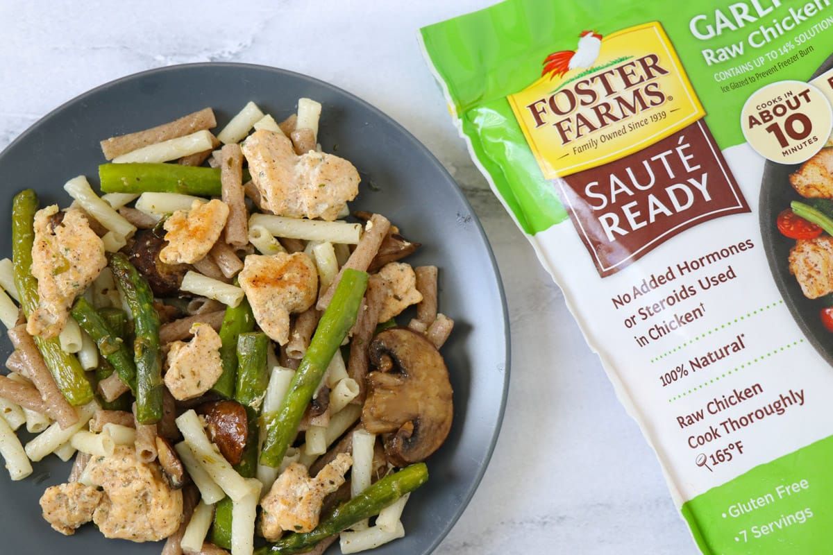 Foster Farms Sauté Ready Chicken Easy Dinners - Garlic Herb