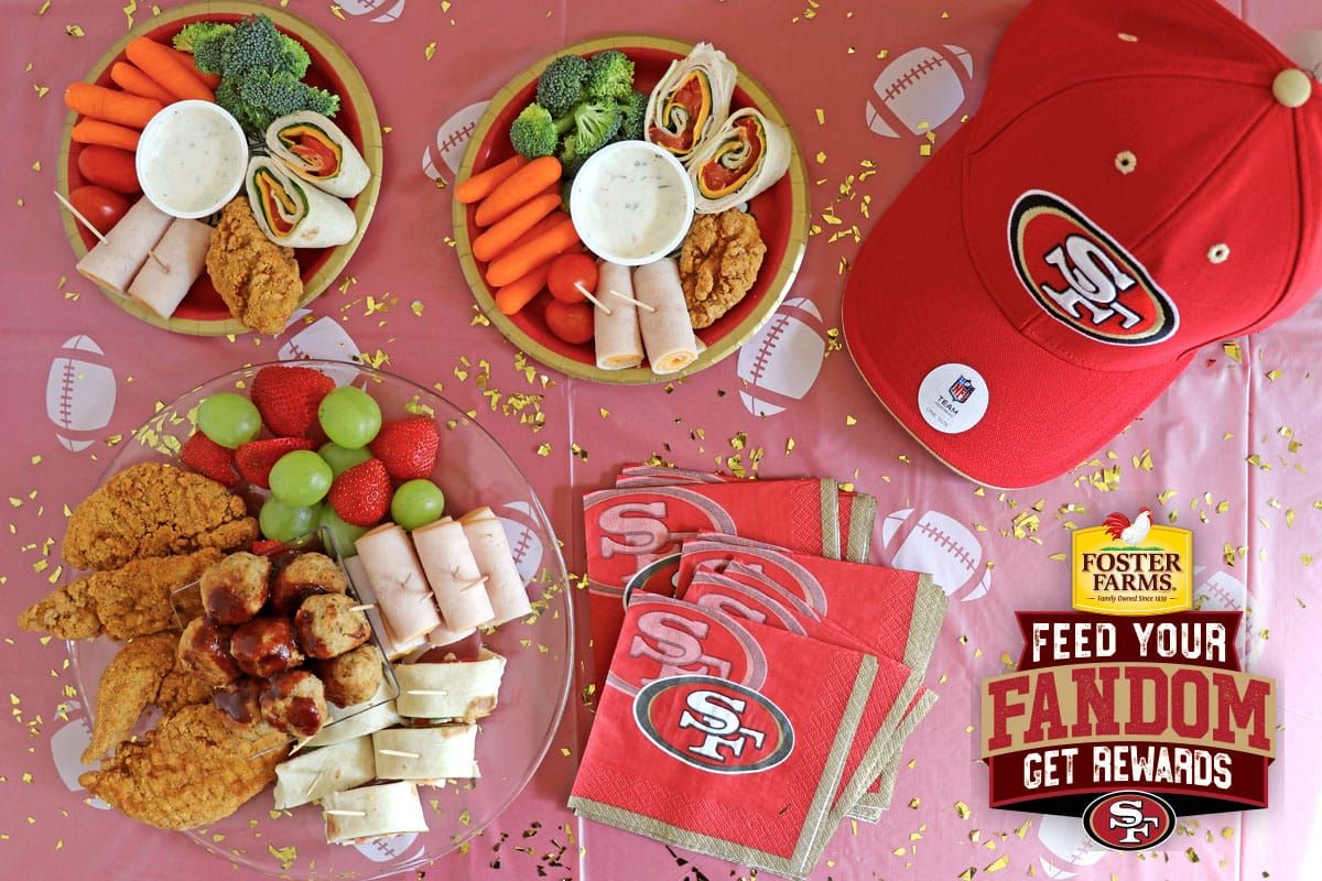 Football | Cheer for the NFL 49ers with these easy gluten free Game Day snacks and enter to win prizes at Find Your Fandom.