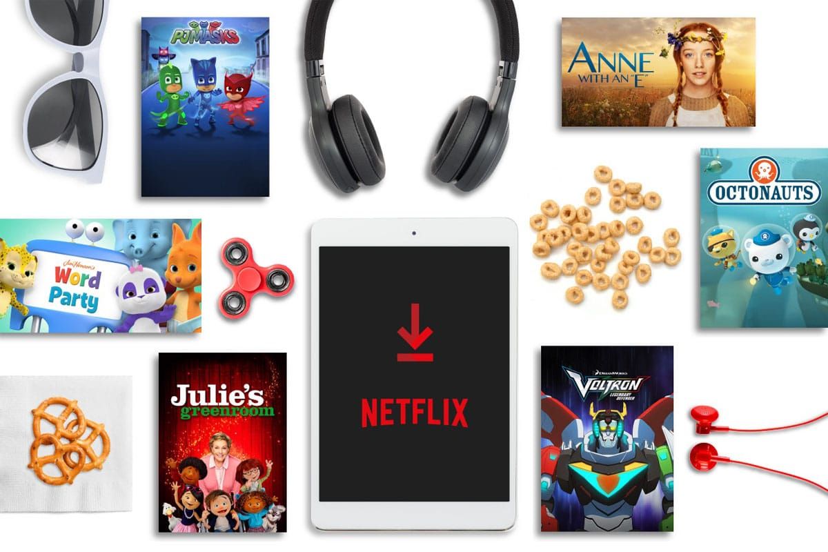 Download Netflix Shows to Take the Stress Out of Family Travel