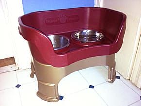 Neater Feeder - water bowl and food bowl for messy cat and dog eaters.