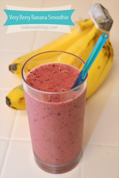 Very Berry Banana Smoothie recipe similar to Jamba Juice Razzmatazz