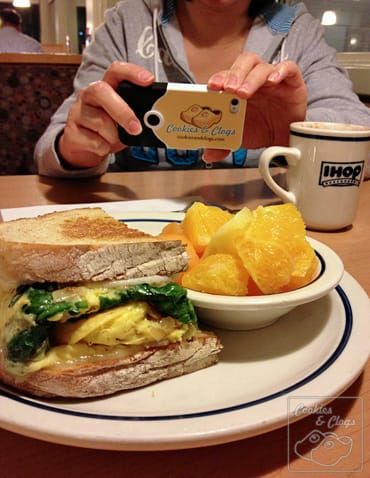 iHop Griddle Melts three varieties