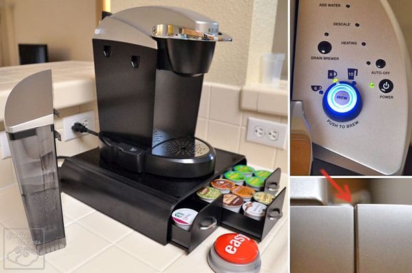 Keurig OfficePRO Single Serve Coffee Maker and Organizer from Staples