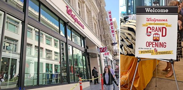 Walgreens Flagship Store San Francisco Union Square Grand Opening