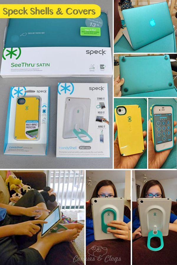 Speck Cases - MacBook Air Satin, iPhone CandyShell, iPad HandyShell