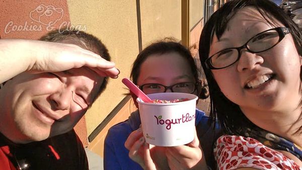 2014 Winter in California w/ spring-like weather and ice cream to boot!