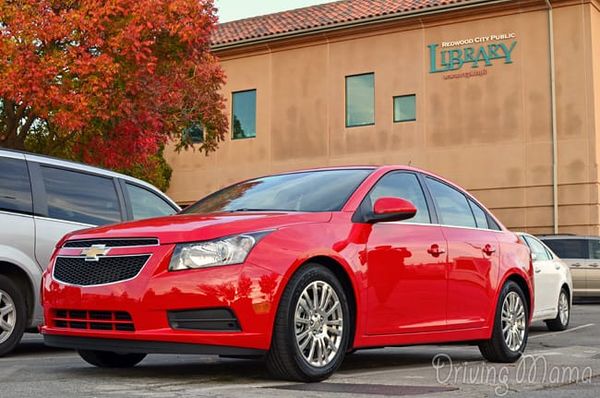 2014 Chevy Cruze Eco Fuel Efficient Sedan Family Car Review #Cars
