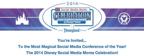 2014 Disney Social Media Moms Celebration Invitation #DisneySMMoms