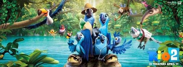 RIO 2 Movie from Fox with Blu and Jewel heading to the Amazon #Rio2