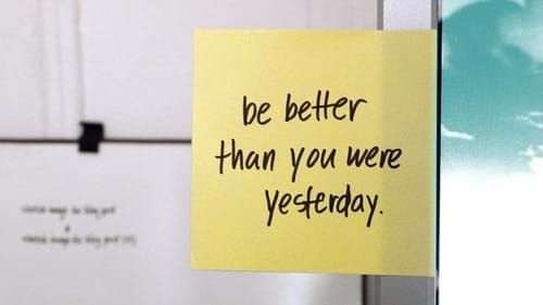 Motivational Monday Life Quote: Be better than you were yesterday #Quotes