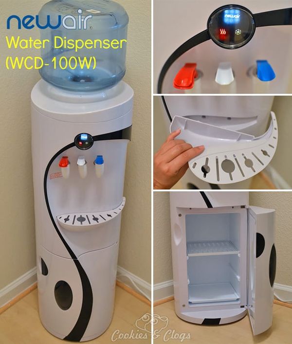 NewAir Water Dispenser (WCD-100W) Review - Hot / Cold with Storage Compartment #Home